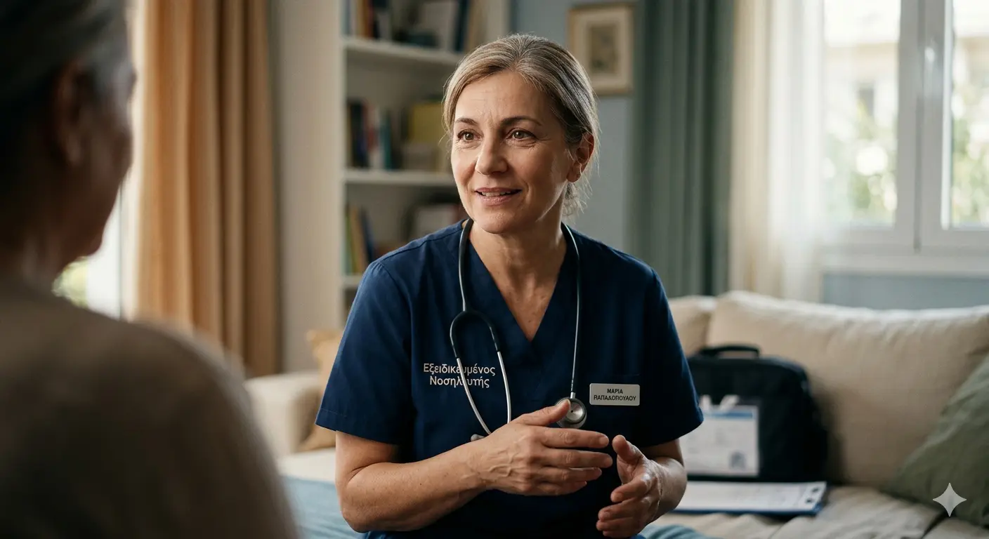 Επίσκεψη Εξειδικευμένου Νοσηλευτή